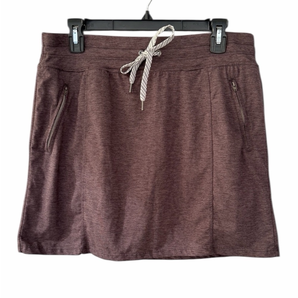 Member's Mark Women's Favorite Ultra Soft Stretch Skort XL NWOT Plum Heather